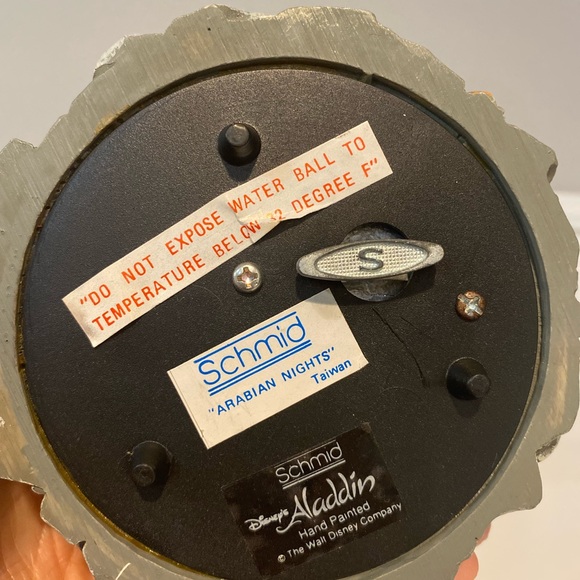 Schmidt Disney, Aladdin Snow Globe - Plays Arabian Night - Picture 5 of 5